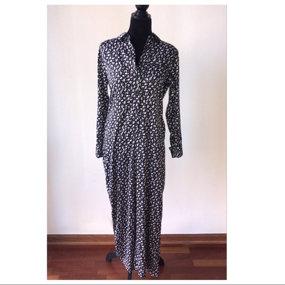 SOMETHING NAVY FLORAL JUMPSUIT - Picture 3 of 8